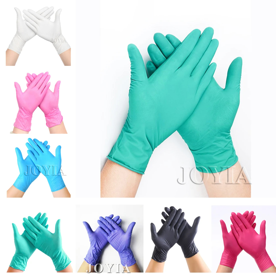 Exam Glove Nitrile - قفازات نتريل متعددة الأغراض للاستعمال مرة