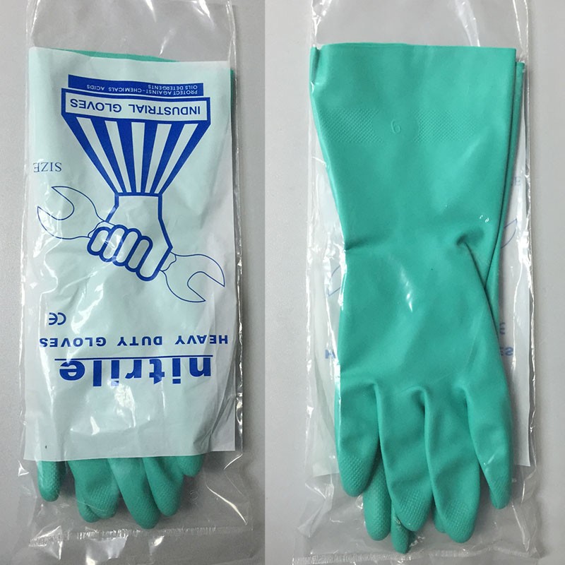 Nitrile Mechanic Glove - 8 قطع/4 Pairs النفط واقية طويلة