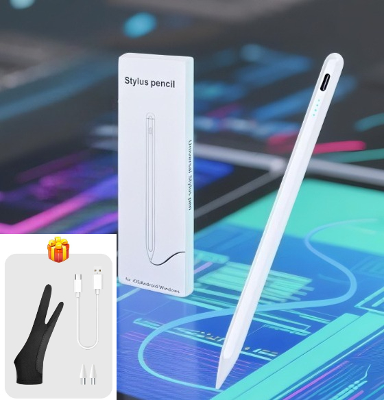 Touchscreen Glove Capacitive - قلم ستايلس قابل لإعادة الشحن لأجهزة