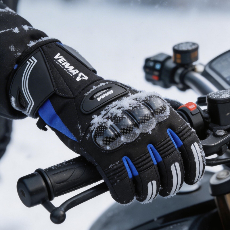 Ski Glove Waterproof - قفازات دراجات نارية شتوية مقاومة للماء