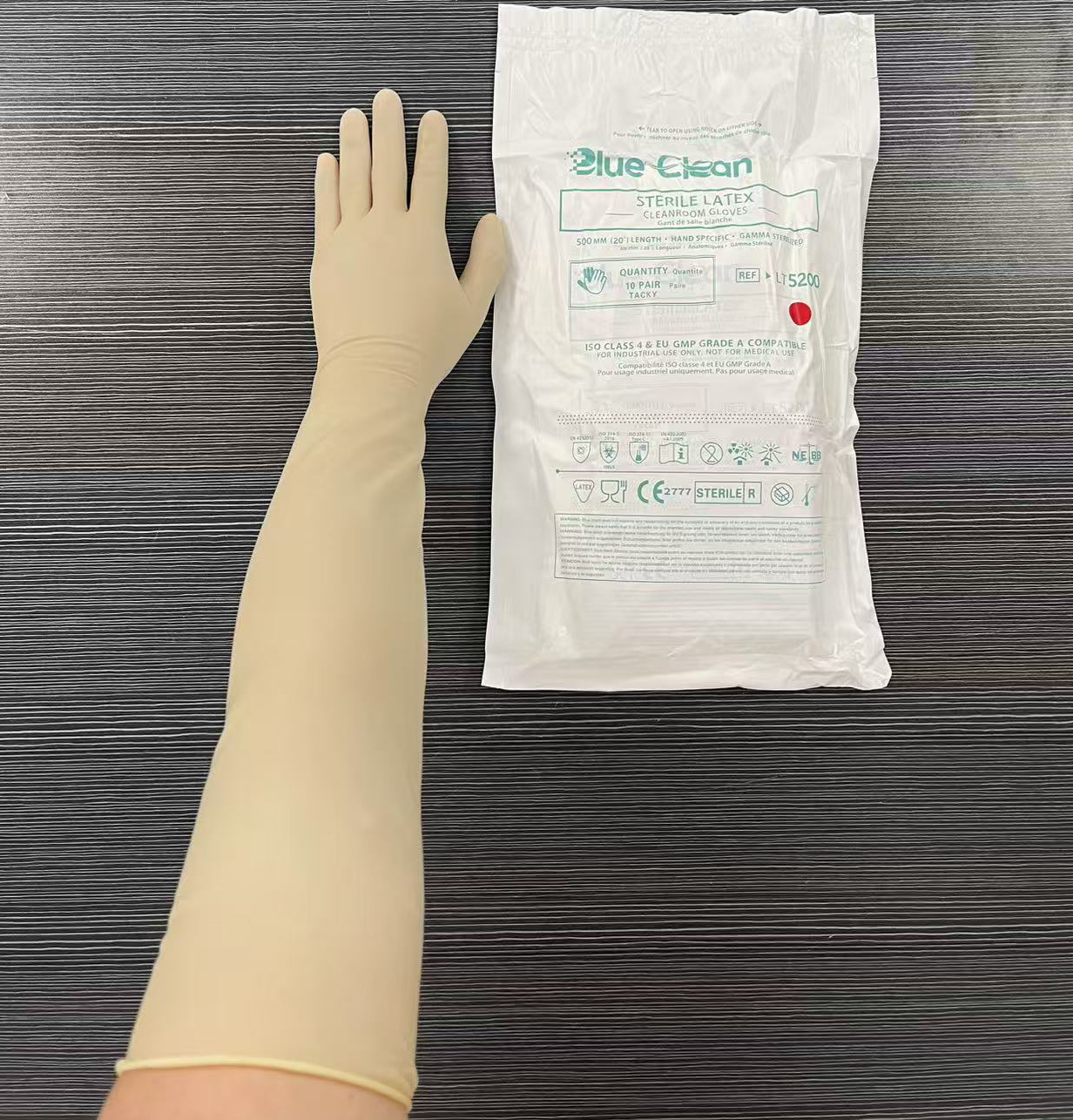 Rubber Glove Cleaning - قفاز أزرق كلين LT5200 (10 أزواج)