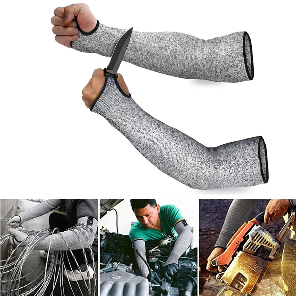 Cut Resistant Glove - المستوى 5 أكمام أمان مكافحة قطع