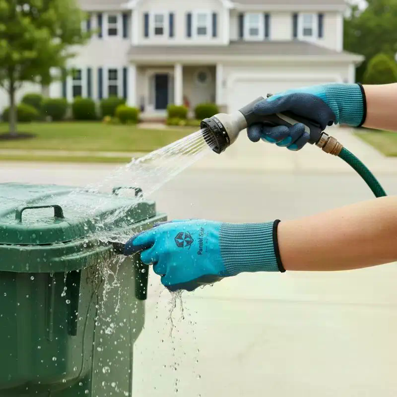 Nitrile Mechanic Glove - زوج واحد من القفازات المقاومة للزيت