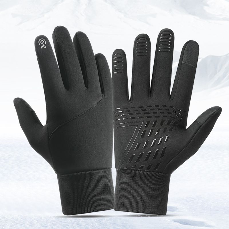 Ski Glove Waterproof - قفازات ركوب الدراجات للرجال والنساء لراكبي