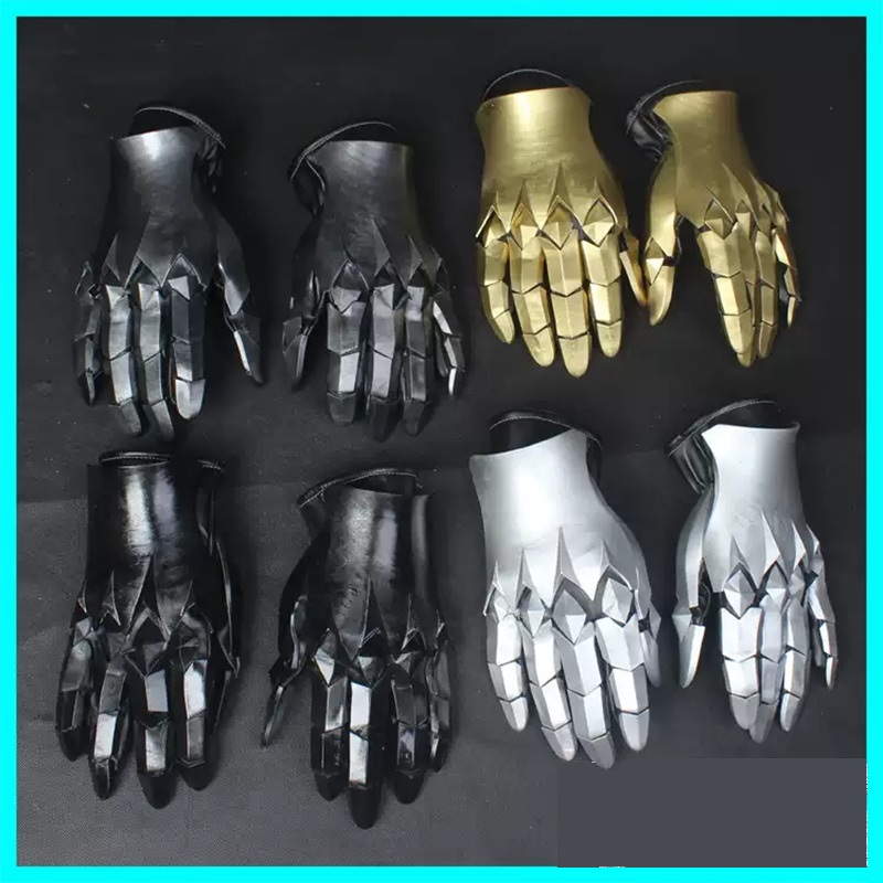 Work Glove Impact - جينشين إمباكت أرجينتي كوسبلاي قفازات بانك