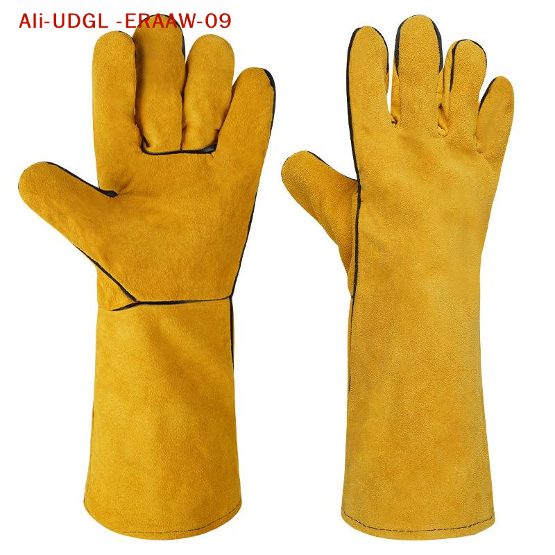Heat Resistant Glove - ضمان السلامة مع قفازات لحام جلدية