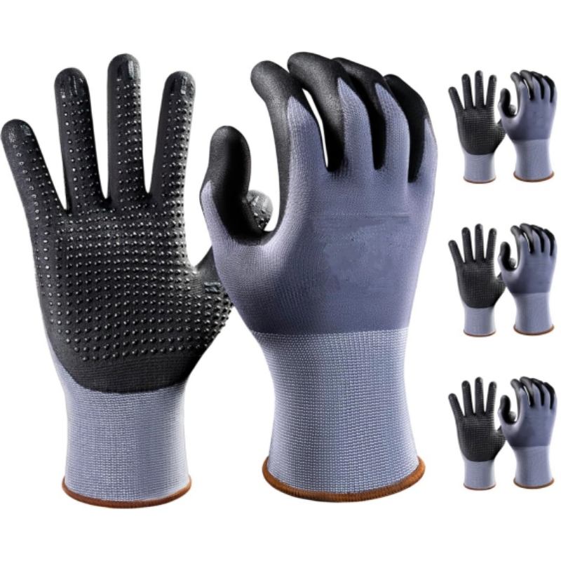 Nitrile Mechanic Glove - مايكرو رغوة قفازات العمل السلامة النايلون