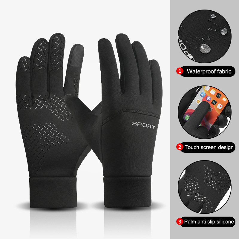 Magic Touch Glove - قفازات رياضية جديدة للشتاء للرجال، دافئة