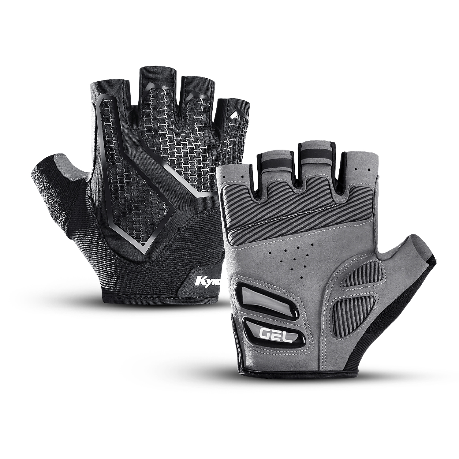 Cycling Glove Padded - قفازات ركوب الدراجات بنصف إصبع للرجال