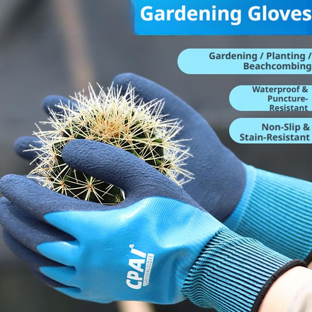 Gardening Glove Waterproof - قفازات حدائق مقاومة للطعن ومضادة للماء
