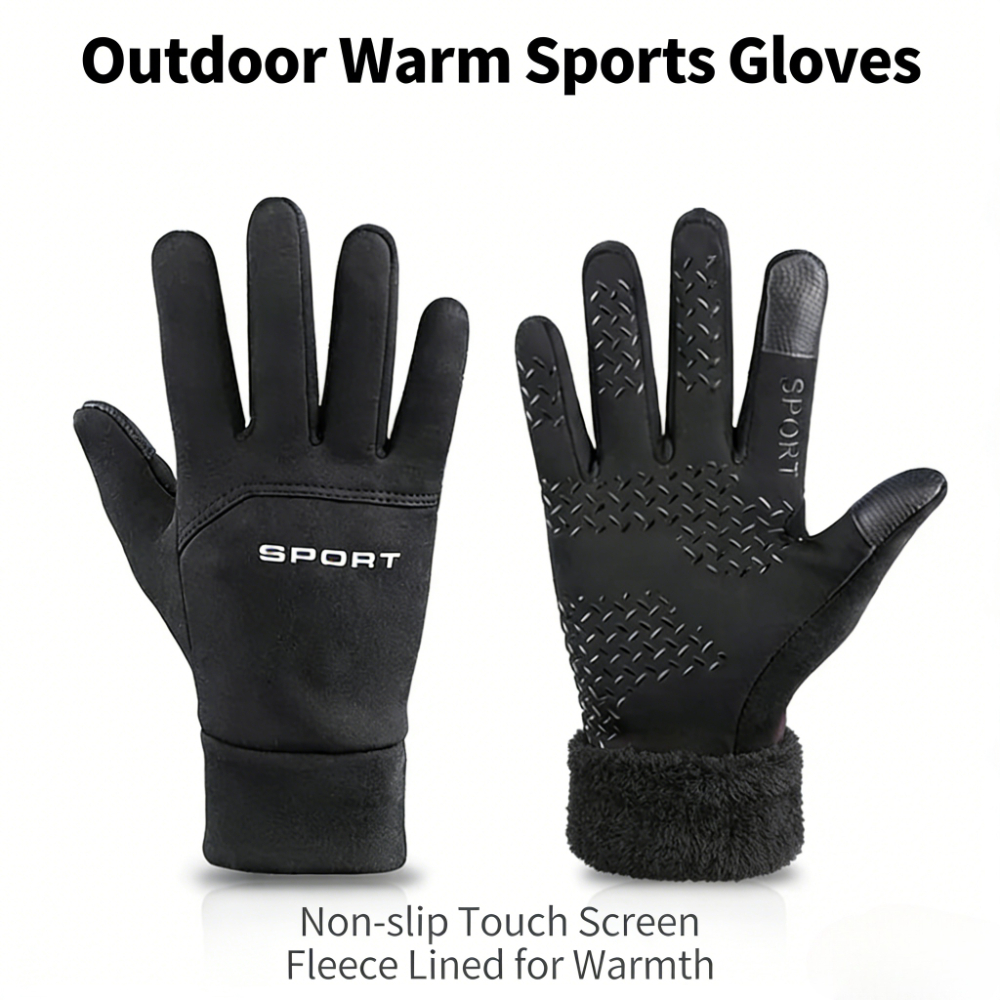 Magic Touch Glove - قفازات سحرية دافئة محبوكة للشتاء والجري