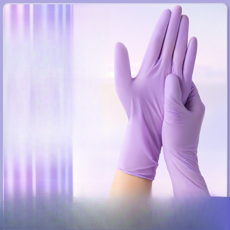 Dish Glove Rubber - قفازات النتريل للمطبخ وغسل الأطباق، قفازات