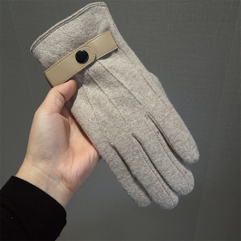 قفازات رجالية من الصوف مبطنة ب - مراجعة Wool Glove Lined وسعره