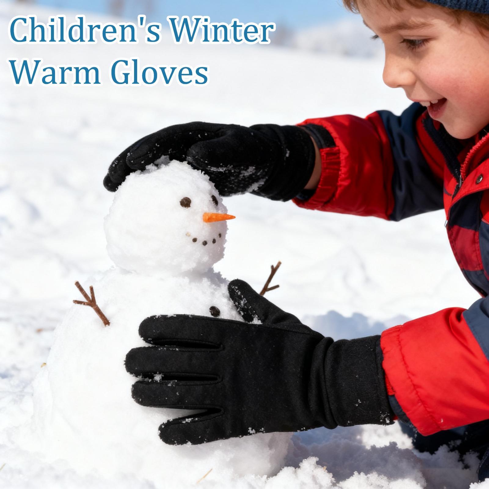 قفازات الشتاء للأطفال قفازات د - مراجعة Winter Glove Insulated وسعره