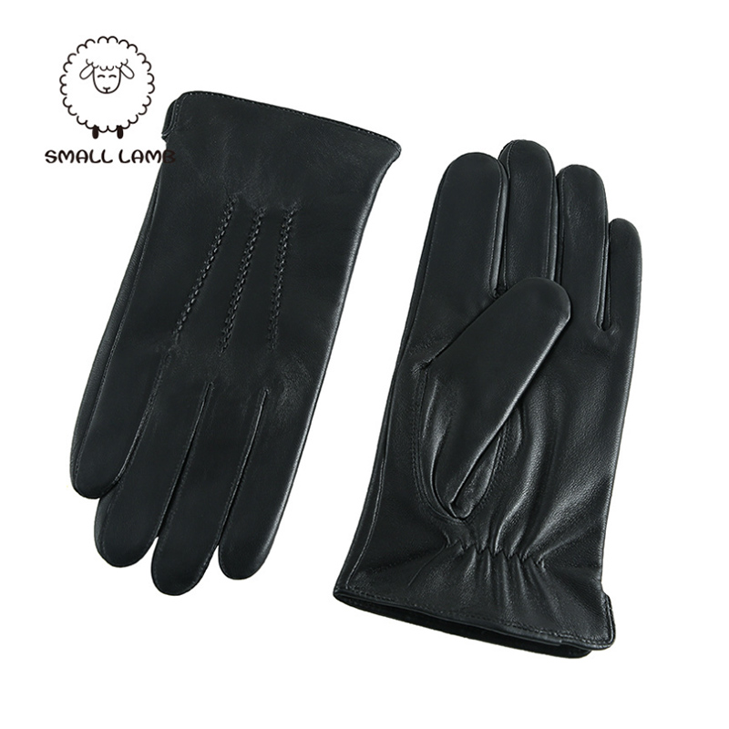الشتاء حقيقية قفازات جلد الغنم - مراجعة Wool Glove Lined وسعره
