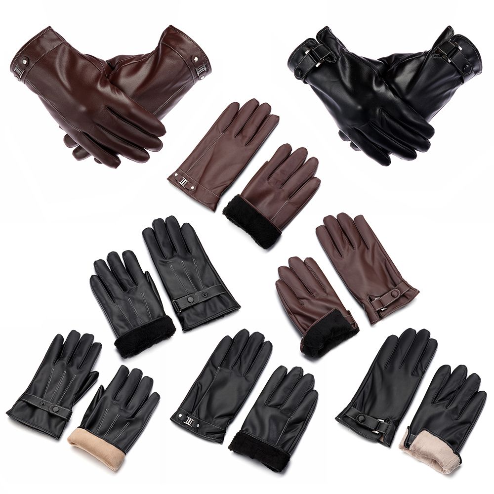 الرجال الصوف قفازات جلدية الحر - مراجعة Leather Driving Glove وسعره