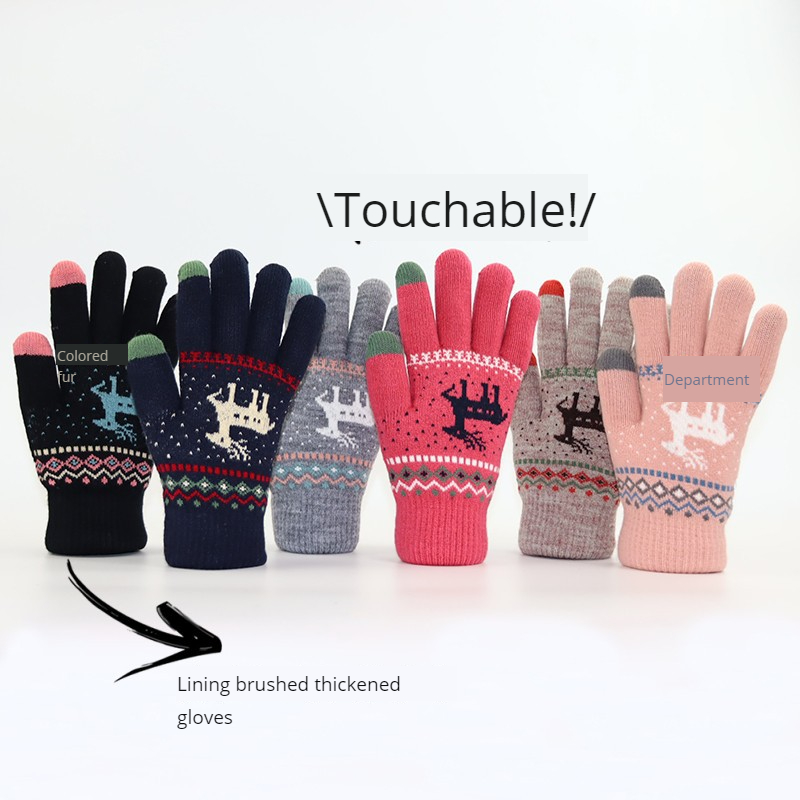 قفازات نسائية سميكة للخريف وال - مراجعة Wool Glove Lined وسعره