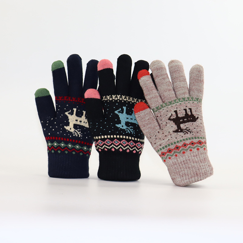 قفازات نسائية سميكة للخريف وال - مراجعة Wool Glove Lined وسعره