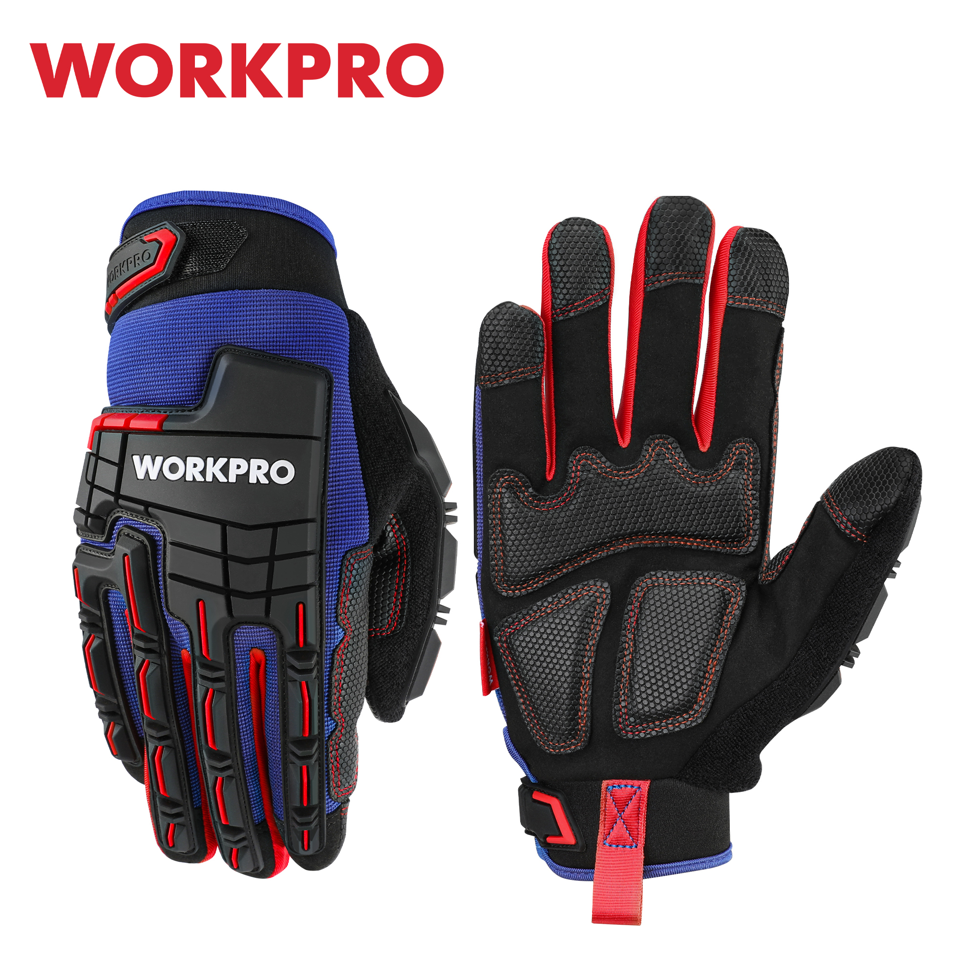 قفازات العمل الشاقة WORKPRO شا - مراجعة Work Glove Impact وسعره
