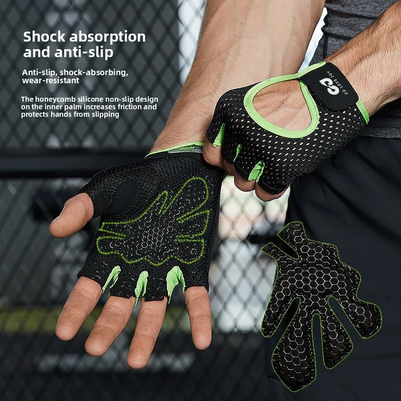 قفازات اللياقة البدنية الرياضي - مراجعة Workout Glove Gym وسعره