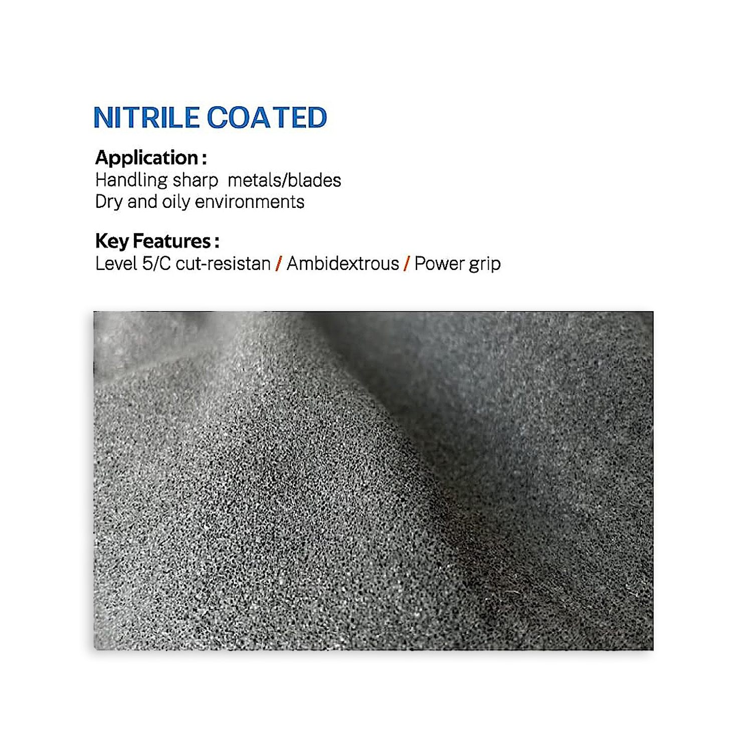 1/3 زوج، قفازات مقاومة للقطع م - مراجعة Nitrile Mechanic Glove وسعره