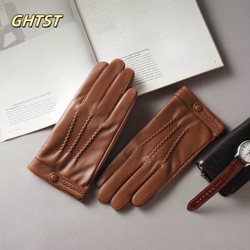 2025 جديد الرجال الشتاء قفازات - مراجعة Leather Driving Glove وسعره