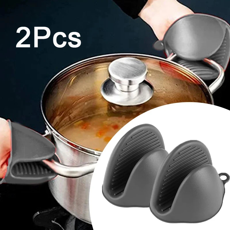 2 قطعة قفازات الفرن الصغيرة سي - مراجعة Oven Mitt Silicone وسعره