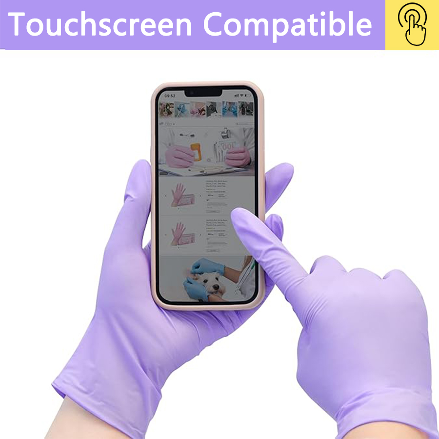20-300 قطعة قفازات امتحان النت - مراجعة Exam Glove Nitrile وسعره