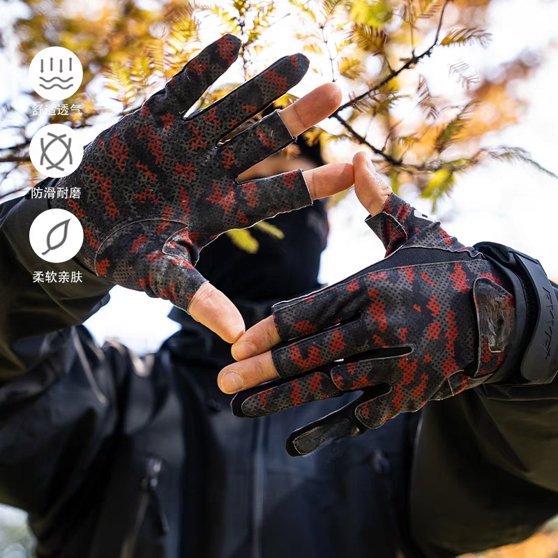 Gamakatsu قفازات الصيد المضادة - مراجعة Cycling Glove Padded وسعره