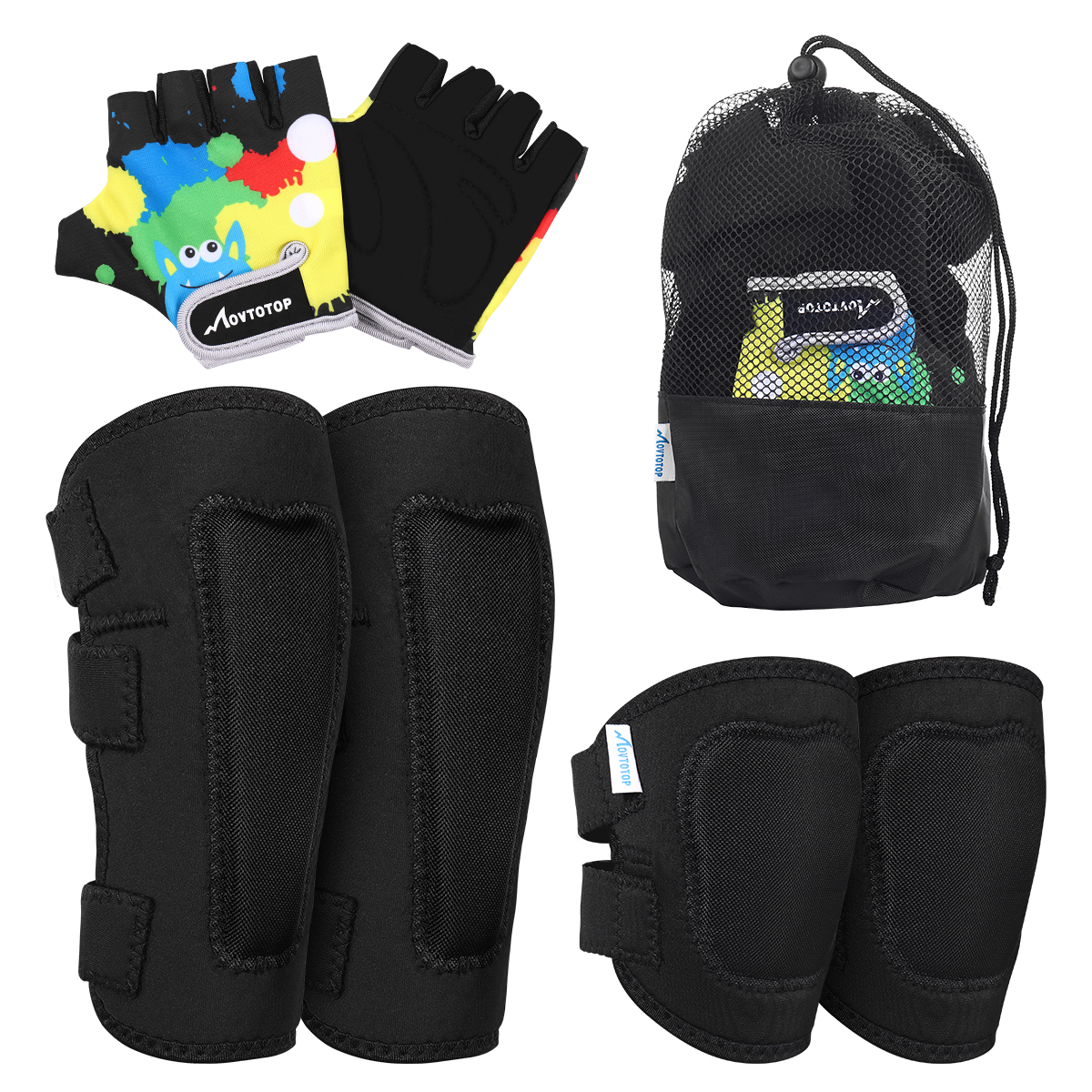 مجموعة معدات واقية من موتوتوب  - مراجعة Cycling Glove Padded وسعره
