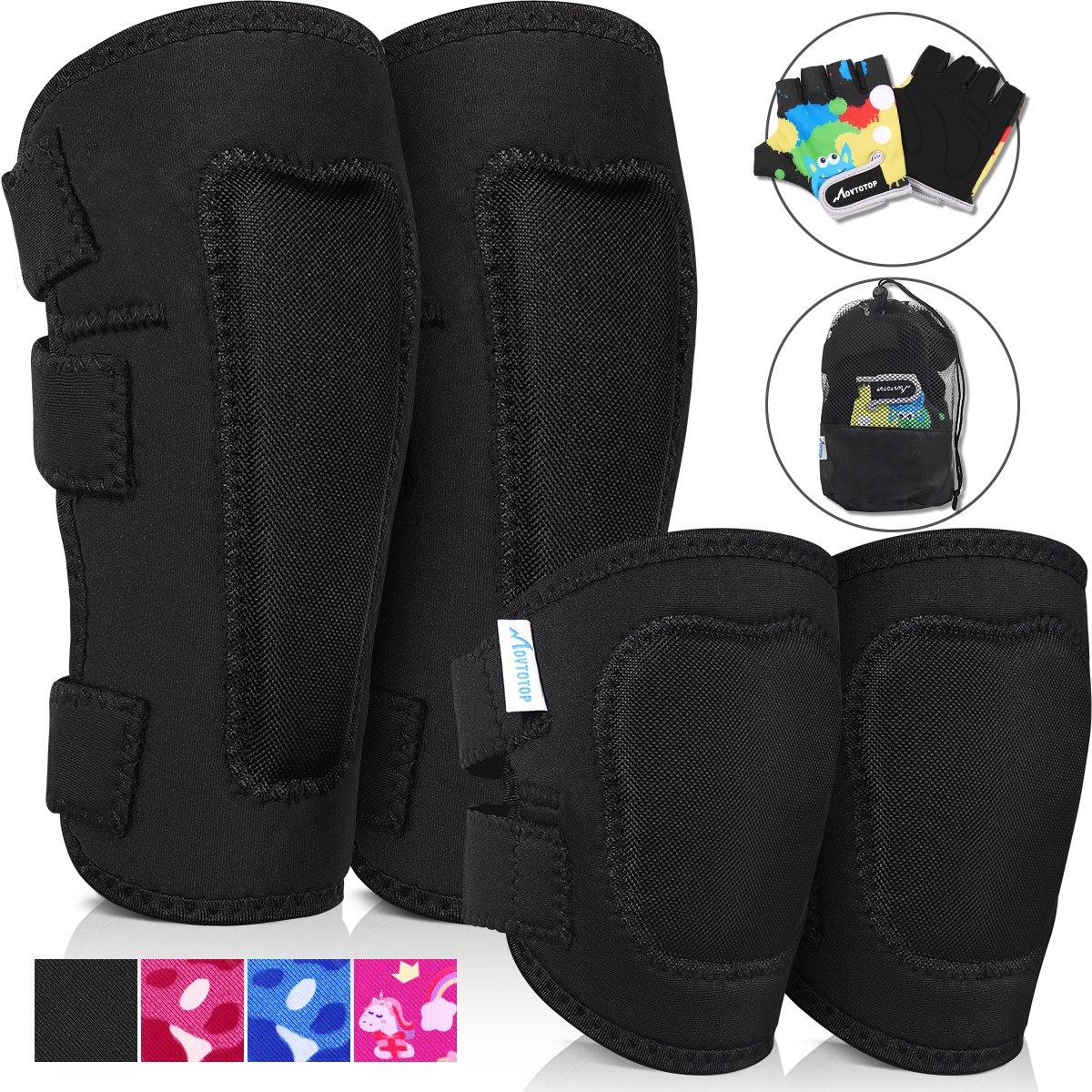 مجموعة معدات واقية من موتوتوب  - مراجعة Cycling Glove Padded وسعره