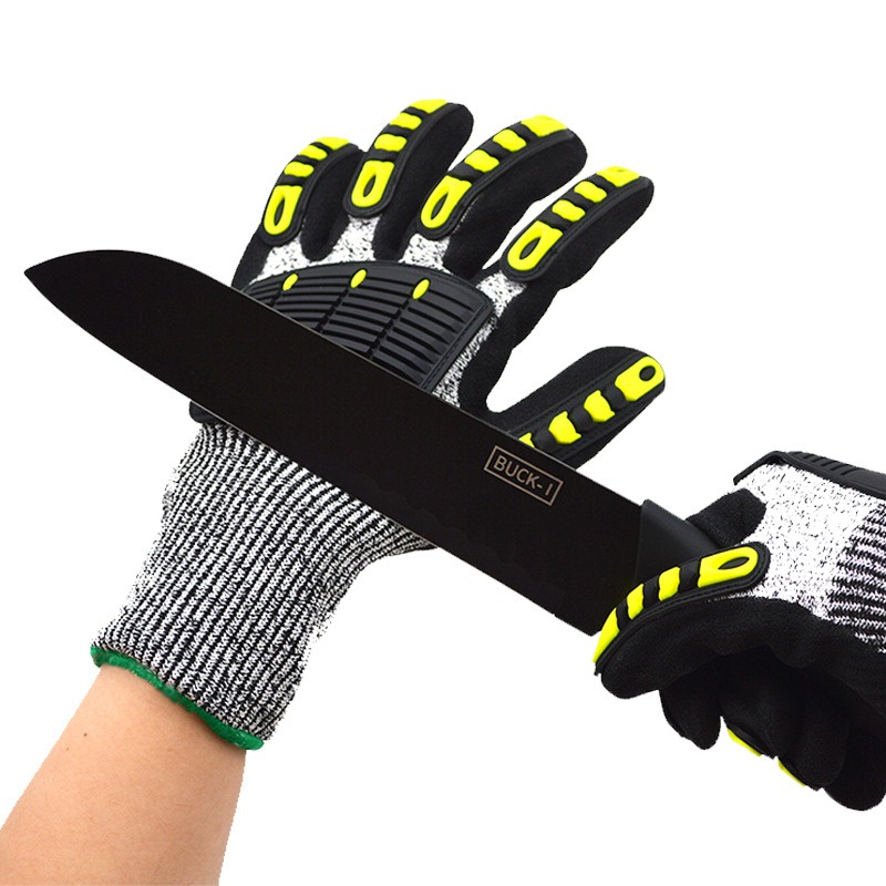 قفازات عمل آمنة شديدة التحمل م - مراجعة Work Glove Impact وسعره