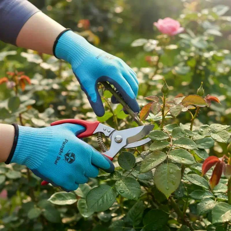 زوج واحد من القفازات المقاومة  - مراجعة Nitrile Mechanic Glove وسعره