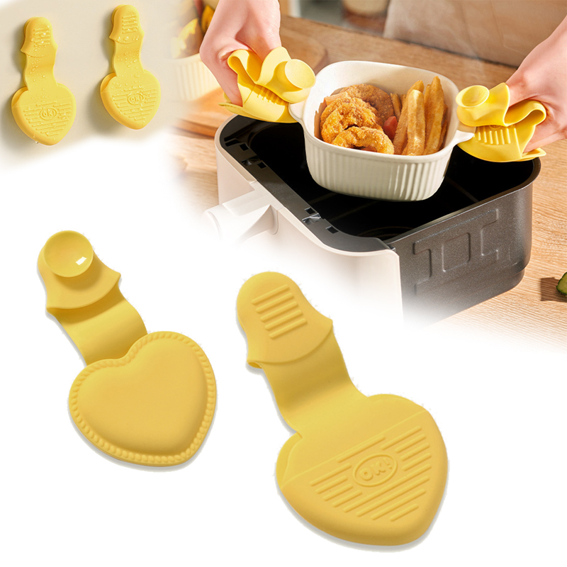 قطعتان من قفازات الفرن السيليك - مراجعة Oven Mitt Silicone وسعره
