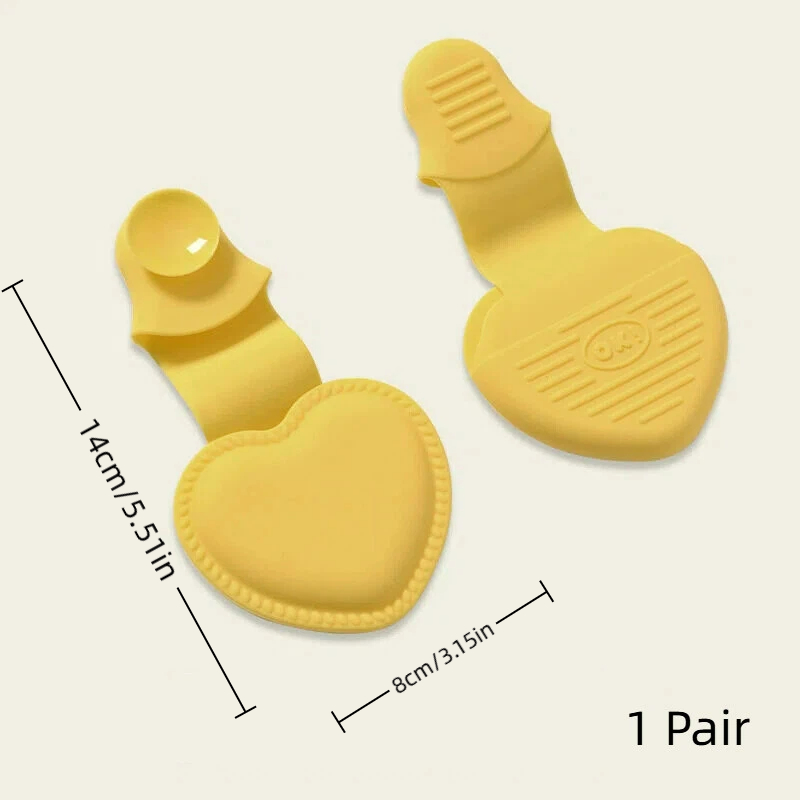 قطعتان من قفازات الفرن السيليك - مراجعة Oven Mitt Silicone وسعره