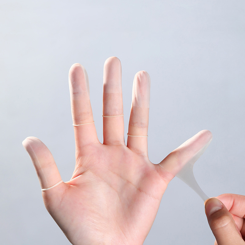 50 قطعة/عبوة أغطية أصابع لاتكس - مراجعة Latex Disposable Glove وسعره