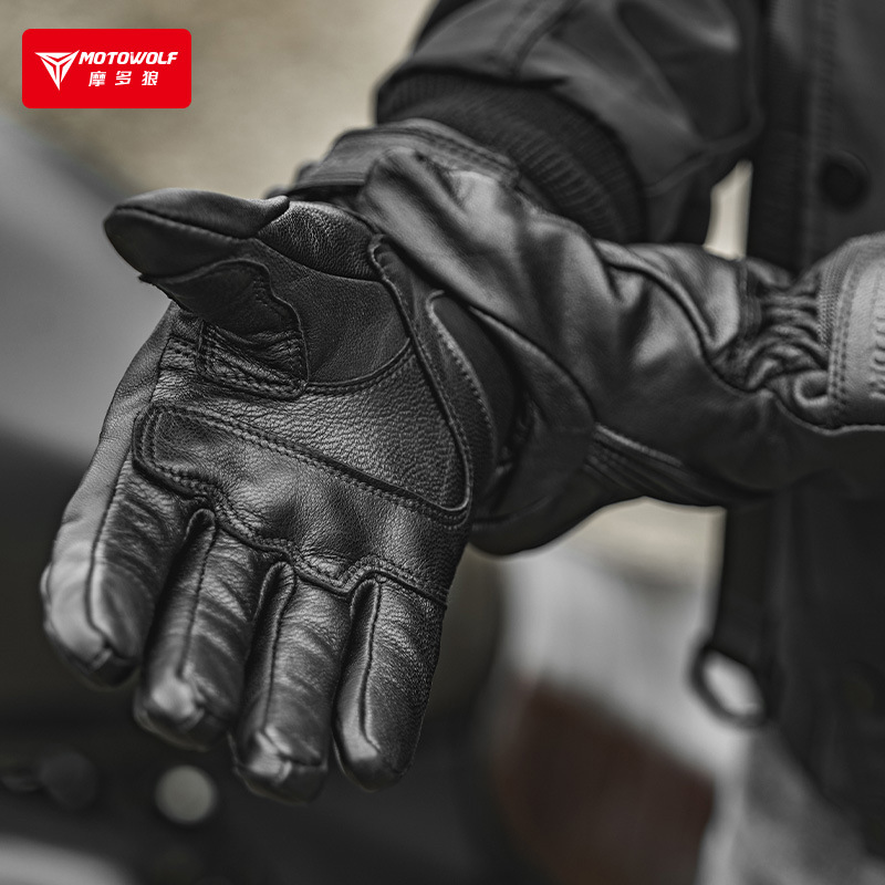 قفازات شتوية للدراجات النارية  - مراجعة Motorcycle Glove Knuckle وسعره