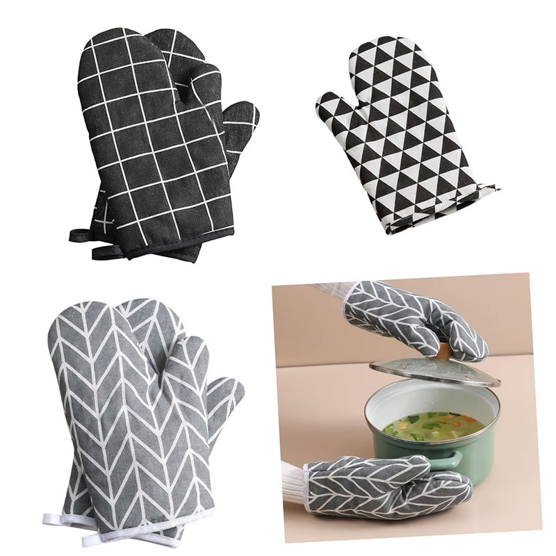 قفازات فرن مقاومة للحرارة من ا - مراجعة Oven Mitt Silicone وسعره
