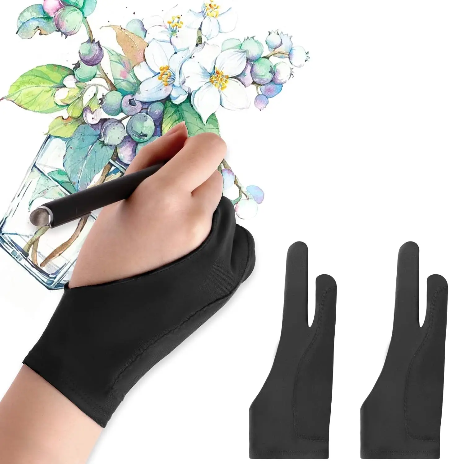 قفازات مضادة للمس بمقاسات S/M/ - مراجعة Touchscreen Glove Capacitive وسعره