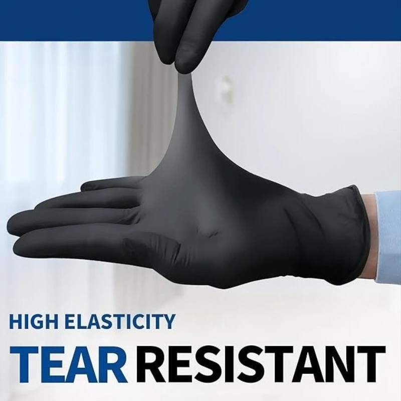 100 قطعة من قفازات النتريل أحا - مراجعة Exam Glove Nitrile وسعره