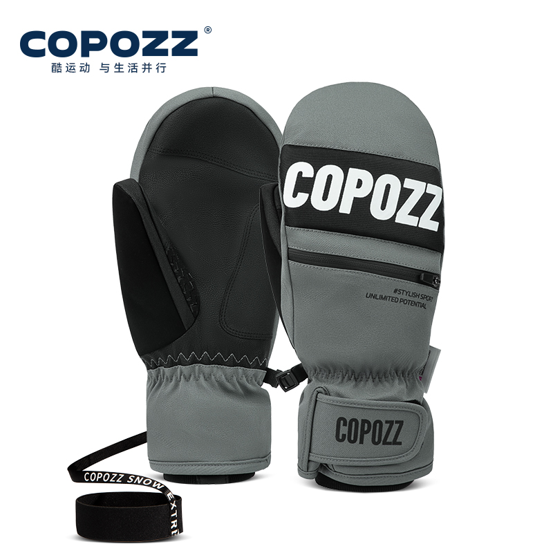 قفازات COPOZZ 3M Thinsulate لل - مراجعة Ski Glove Waterproof وسعره