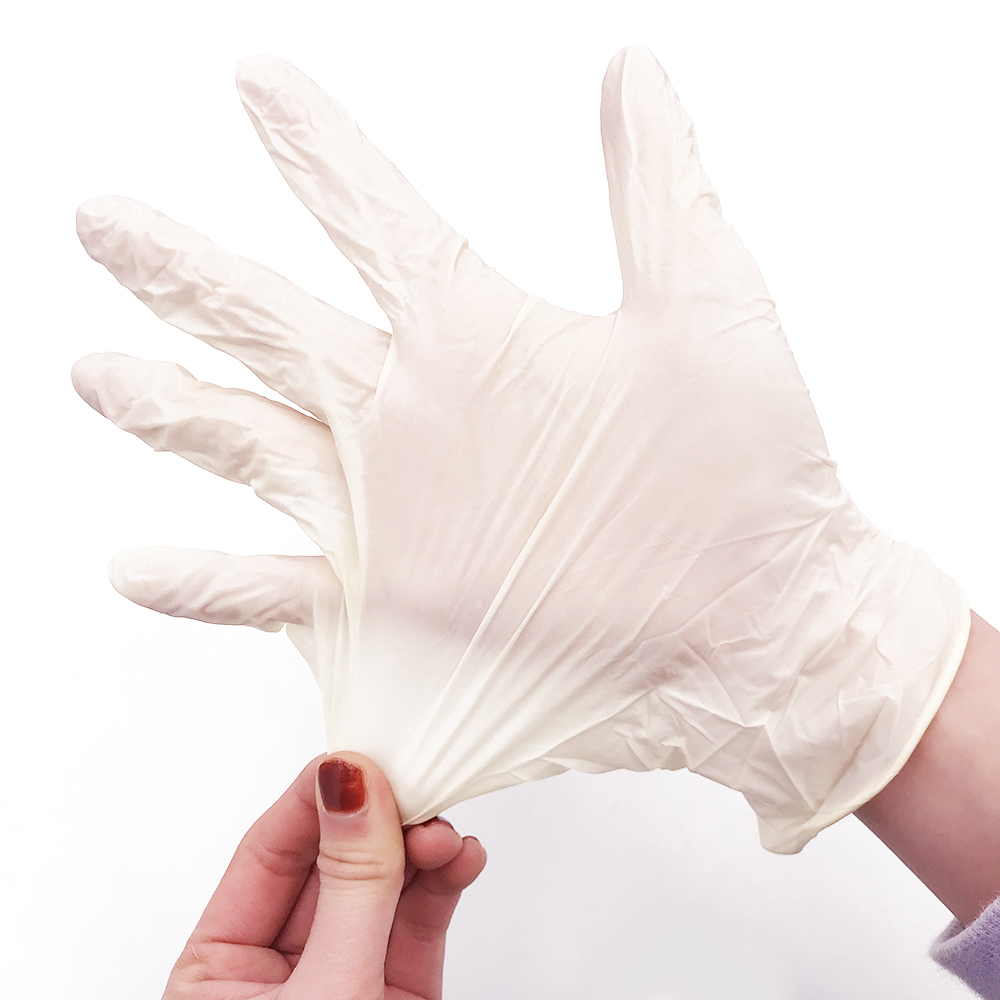 100 قطعة النتريل المتاح قفازات - مراجعة Exam Glove Nitrile وسعره