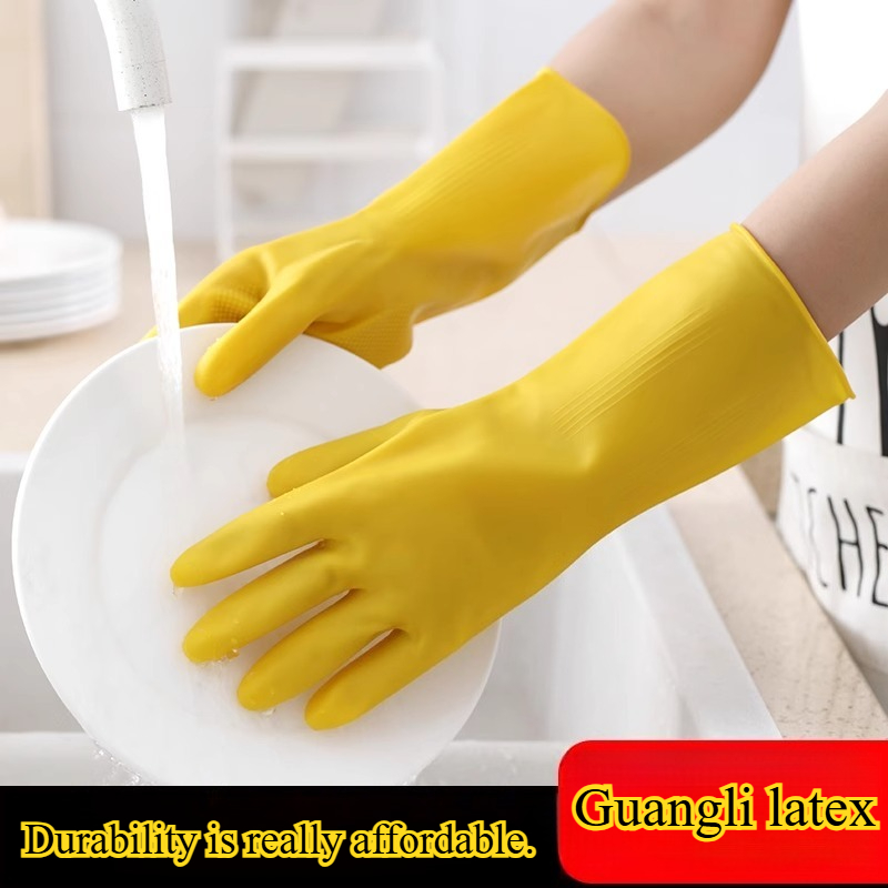 3 أزواج من القفازات المنزلية ا - مراجعة Dish Glove Rubber وسعره