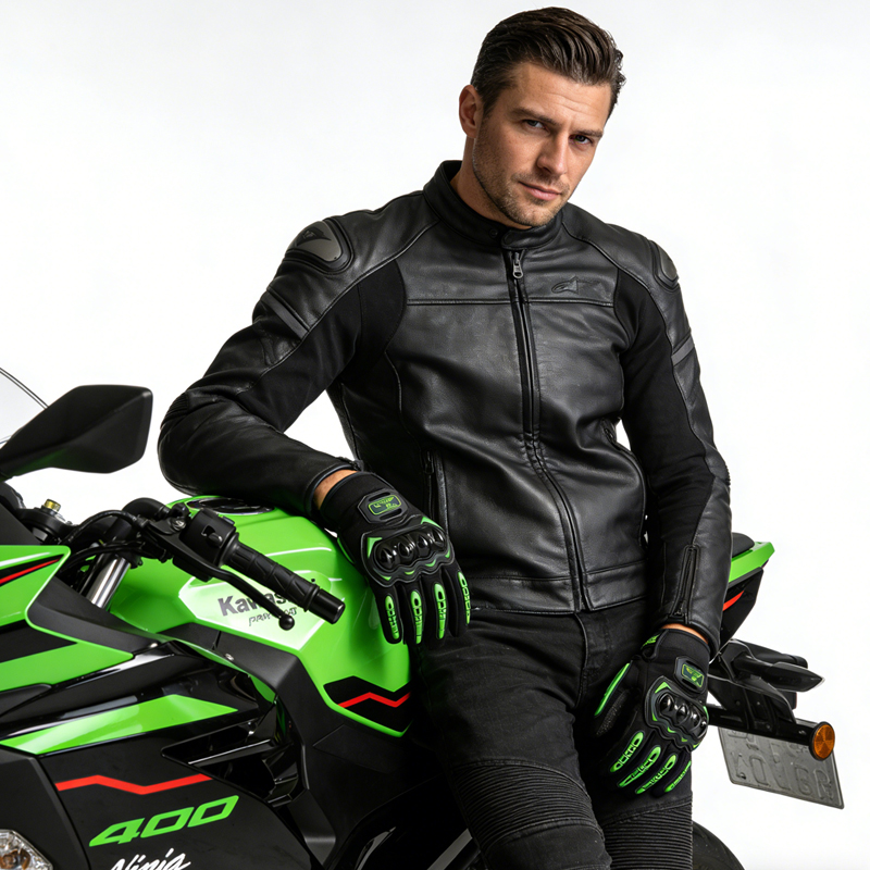قفازات رجالية للدراجات النارية - مراجعة Motorcycle Glove Knuckle وسعره