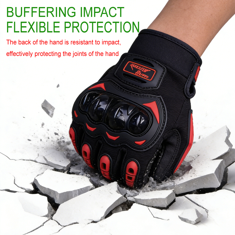 قفازات رجالية للدراجات النارية - مراجعة Motorcycle Glove Knuckle وسعره