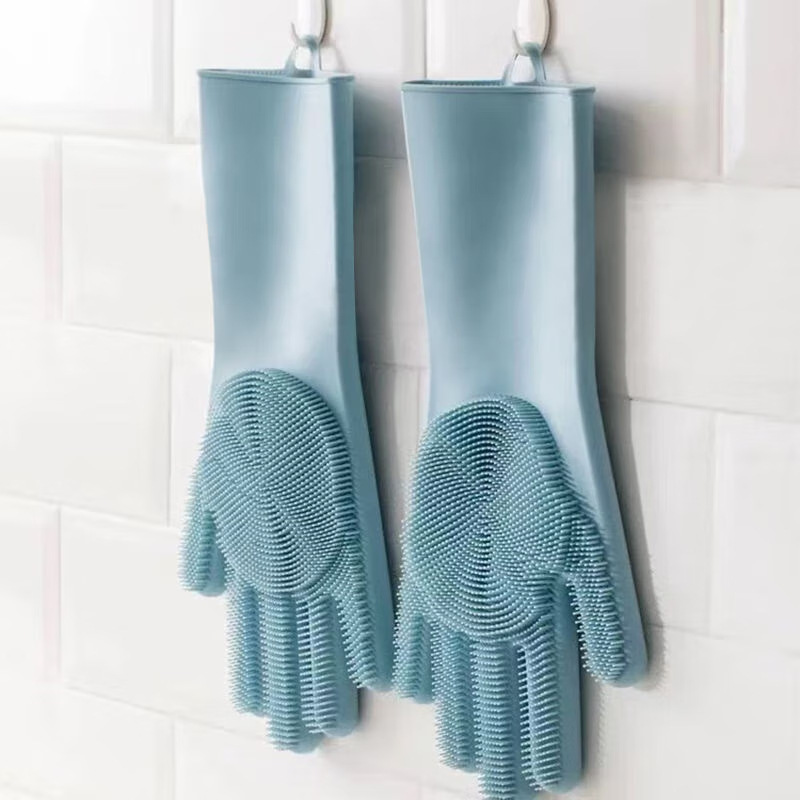قفازات سيليكون لغسل الأطباق، ق - مراجعة Dish Glove Rubber وسعره
