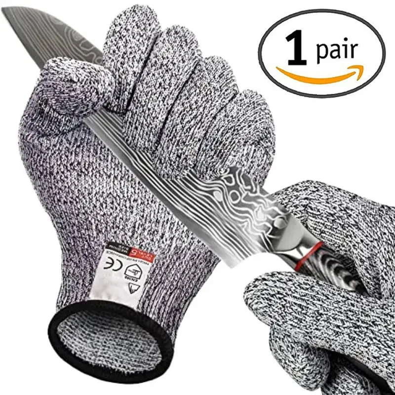 قفازات مضادة للقطع، مقاومة للط - مراجعة Cut Resistant Glove وسعره