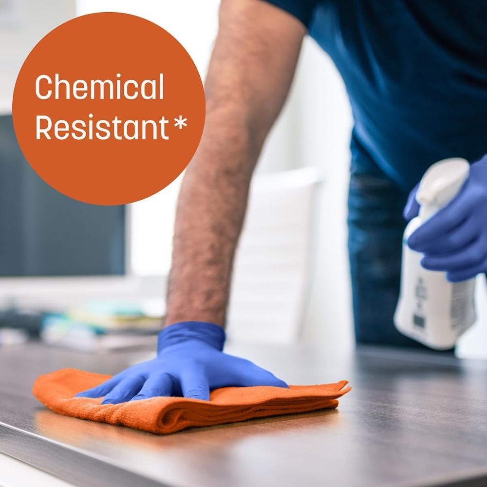 قفازات النتريل الطبية، زرقاء،  - مراجعة Exam Glove Nitrile وسعره