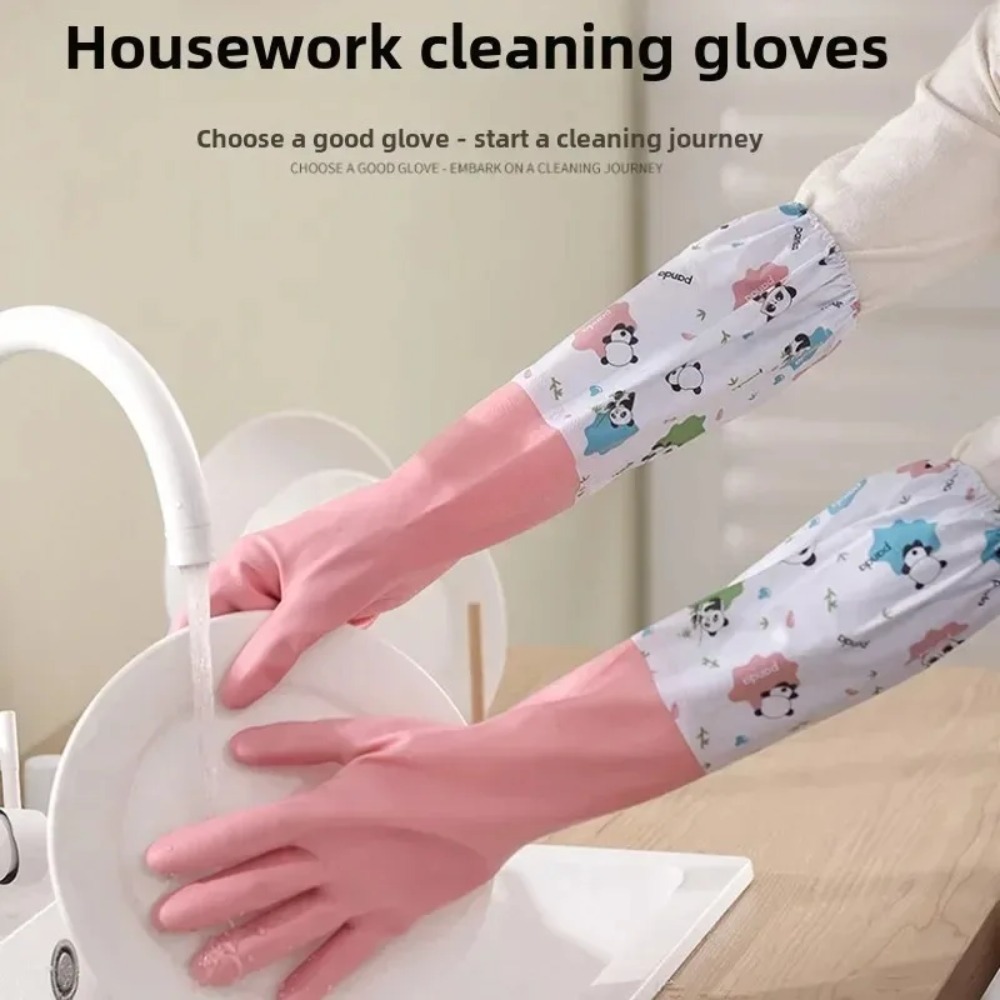 قفازات مطاطية ممتدة مقاومة للم - مراجعة Dish Glove Rubber وسعره