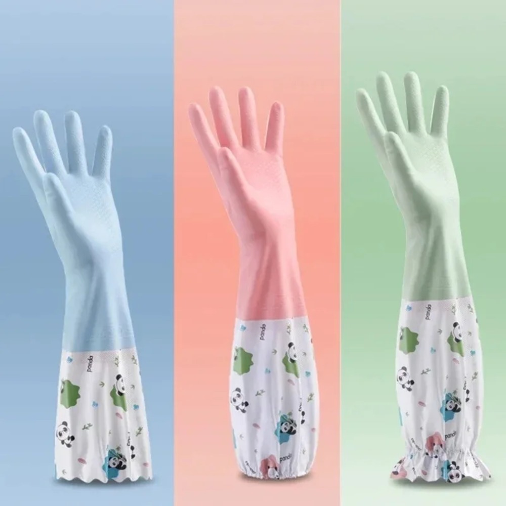 قفازات مطاطية ممتدة مقاومة للم - مراجعة Dish Glove Rubber وسعره